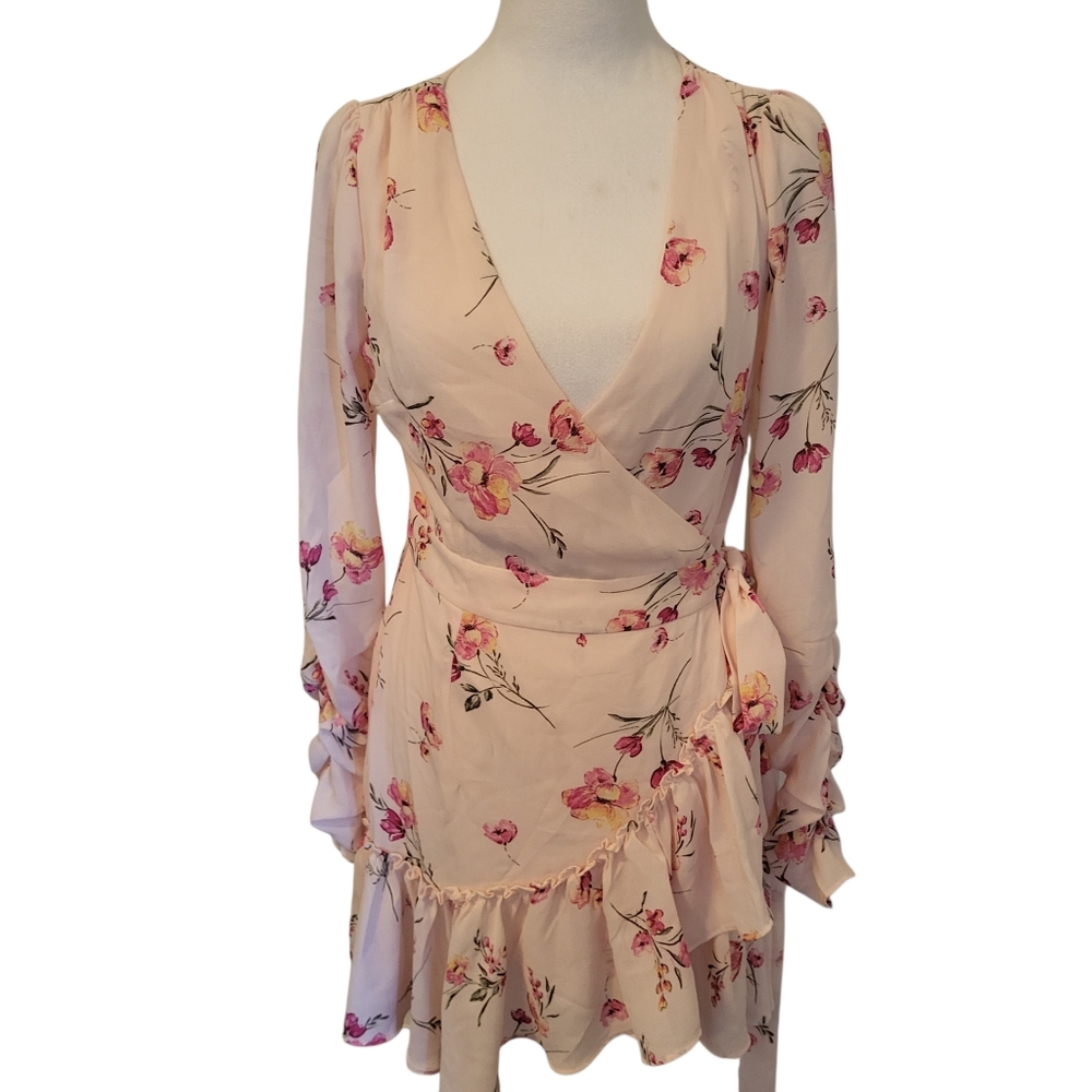 Forever21 Floral Wrap Dress sz S